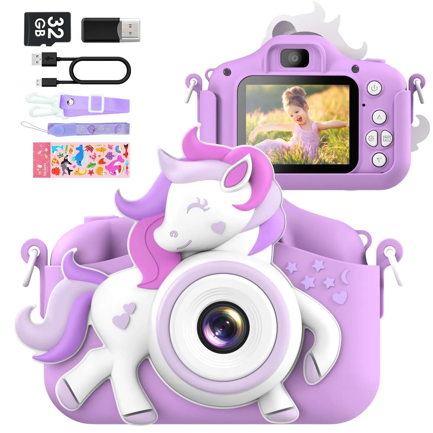 Kids Mini Camera 20.0 MP 1080P HD