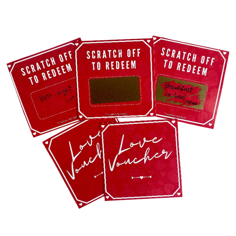 Scratch-off Cards Voucher Gift